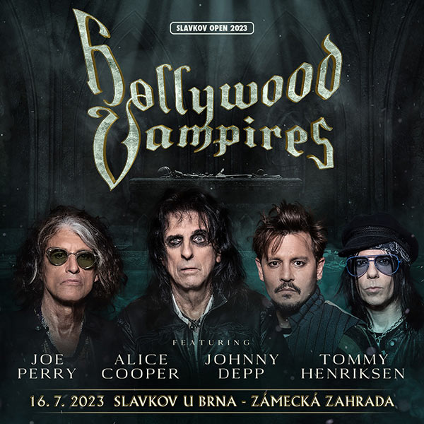 Hollywood Vampires | 16.07.2023 - nedeľa Zámecký park Slavkov u Brna