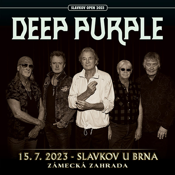 Deep Purple | 15.07.2023 - sobota Zámecký park Slavkov u Brna