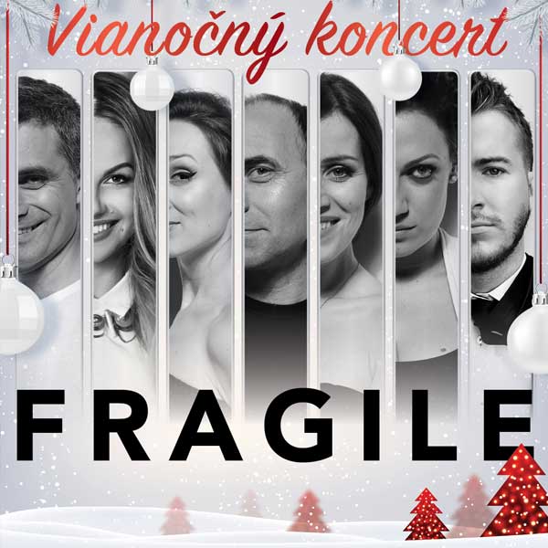 Fragile – Vianočný koncert, Kultúrny dom, Tomášov
