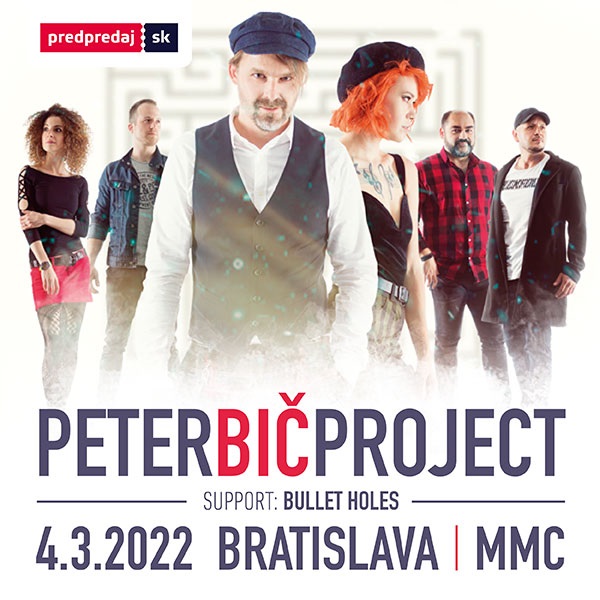 Peter Bič Project + support | 04.03.2022 - piatok Majestic Music Club