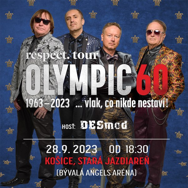 Respect tour Olympic 60 - Košice, Stará jazdiareň (bývalá Angels Aréna), Košice