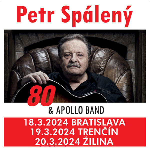 Petr Spálený 80. a Apollo band , hosť Miluška Voborníková, Posádkový klub - ODA Trenčín