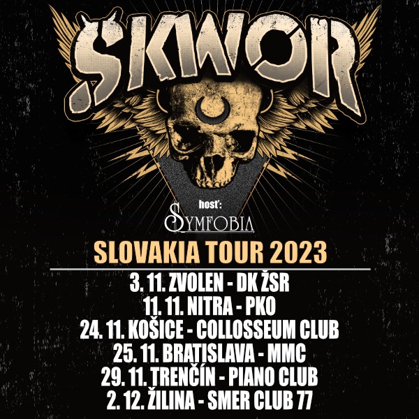 ŠKWOR TOUR 2O23 SLOVAKIA, Majestic Music Club, Bratislava